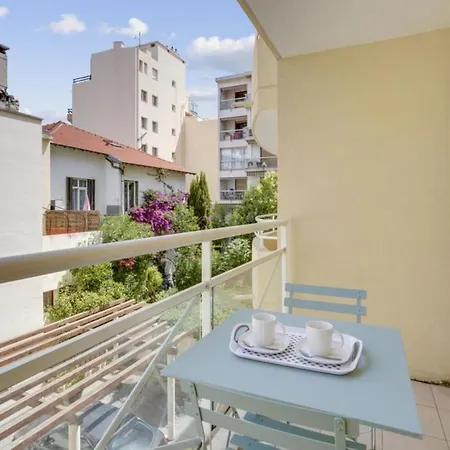 アパート Brand New Flat Center Of Juan Les Pins 5 Min To The Beaches